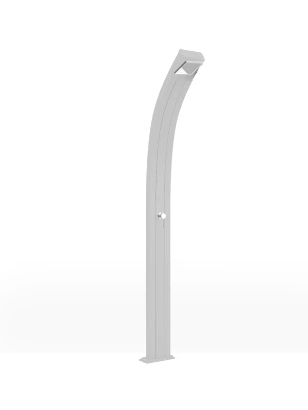 Arkema Doccia tradizionale da giardino SPRING CURVA, in alluminio - A105