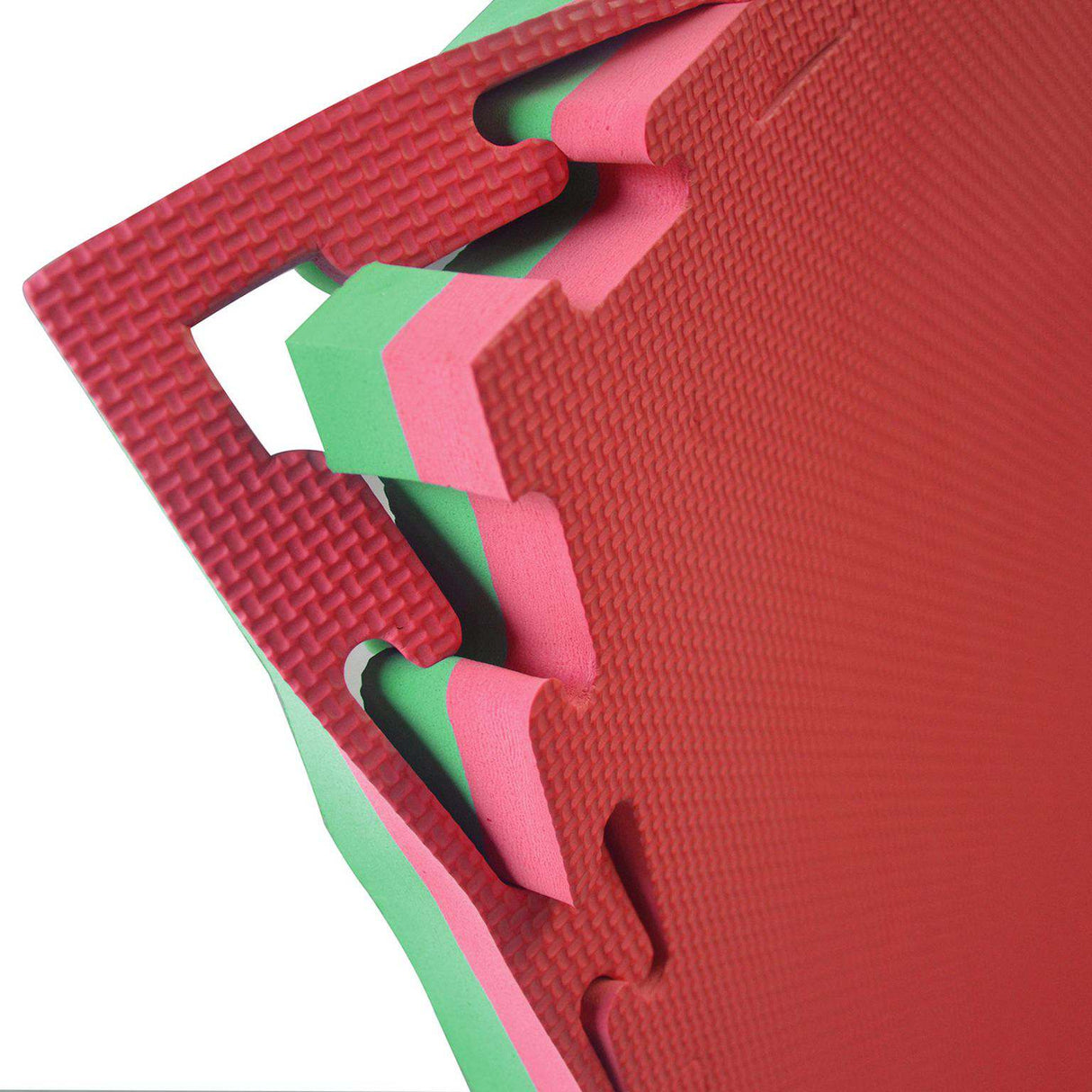 Diamond Tatami 100x100x4 Verde/Rosso TATD4-V