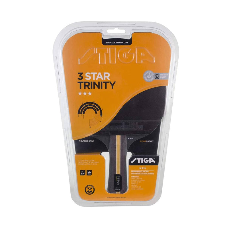 Stiga Racchetta da Ping Pong Trinity ACS (3 Stelle)
