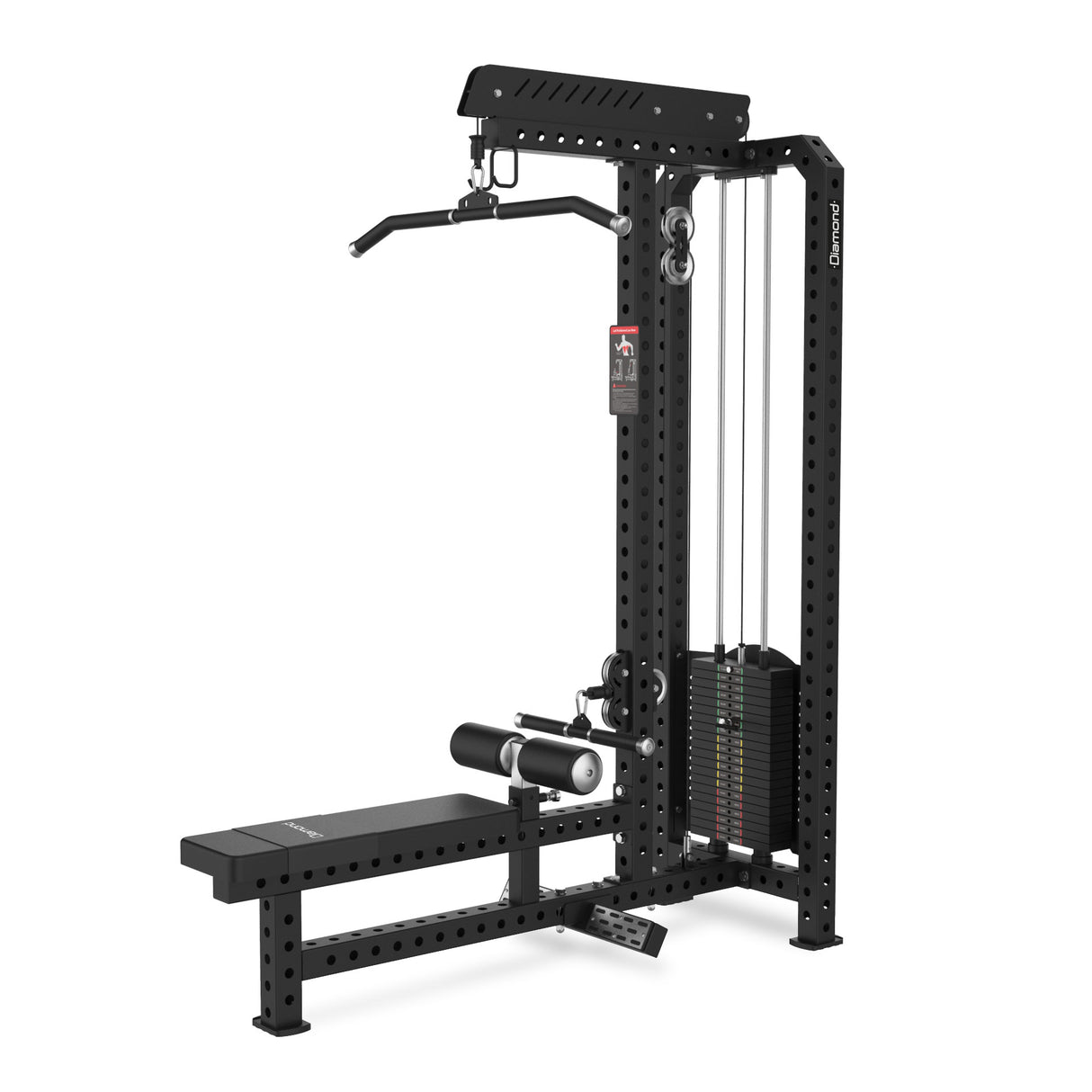 Diamond Combo Lat Machine / Pulley Row serie Rigs - WS300-COMBOLATPULLEY