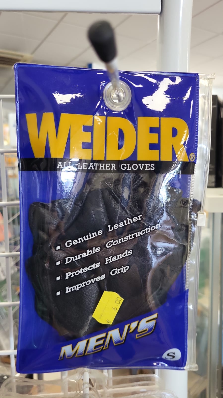 Weider Guanti in pelle da uomo - taglia S