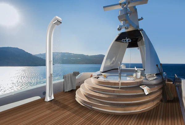 Arkema Doccia Tradizionale Spring Plus con Doccetta Mobile e fascia inox - B145