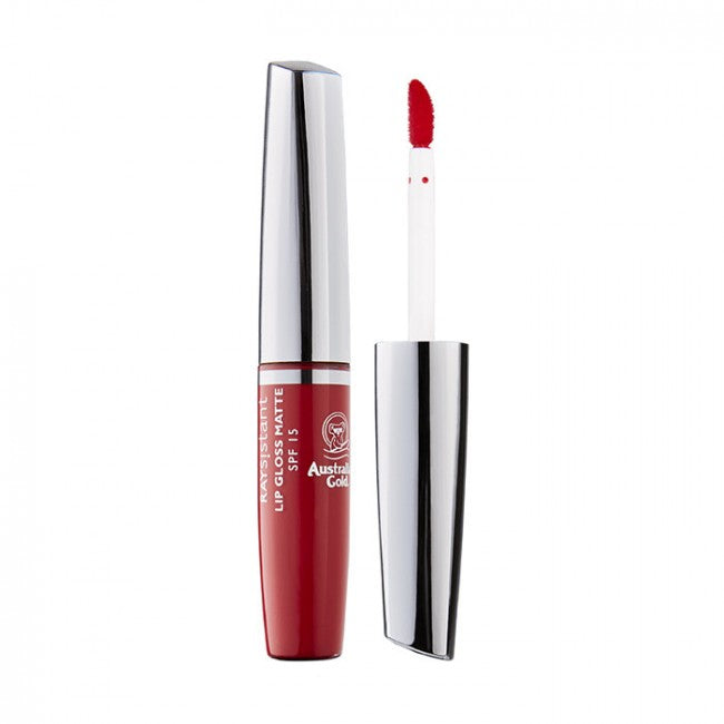 Australian Gold RAYsistant Lip Gloss Matte Red - Spf 15