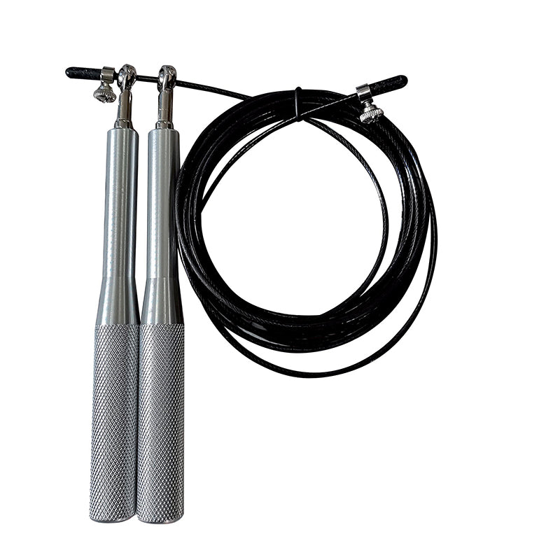 Toorx Corda da salto veloce professionale in acciaio con manopole in alluminio AHF-258