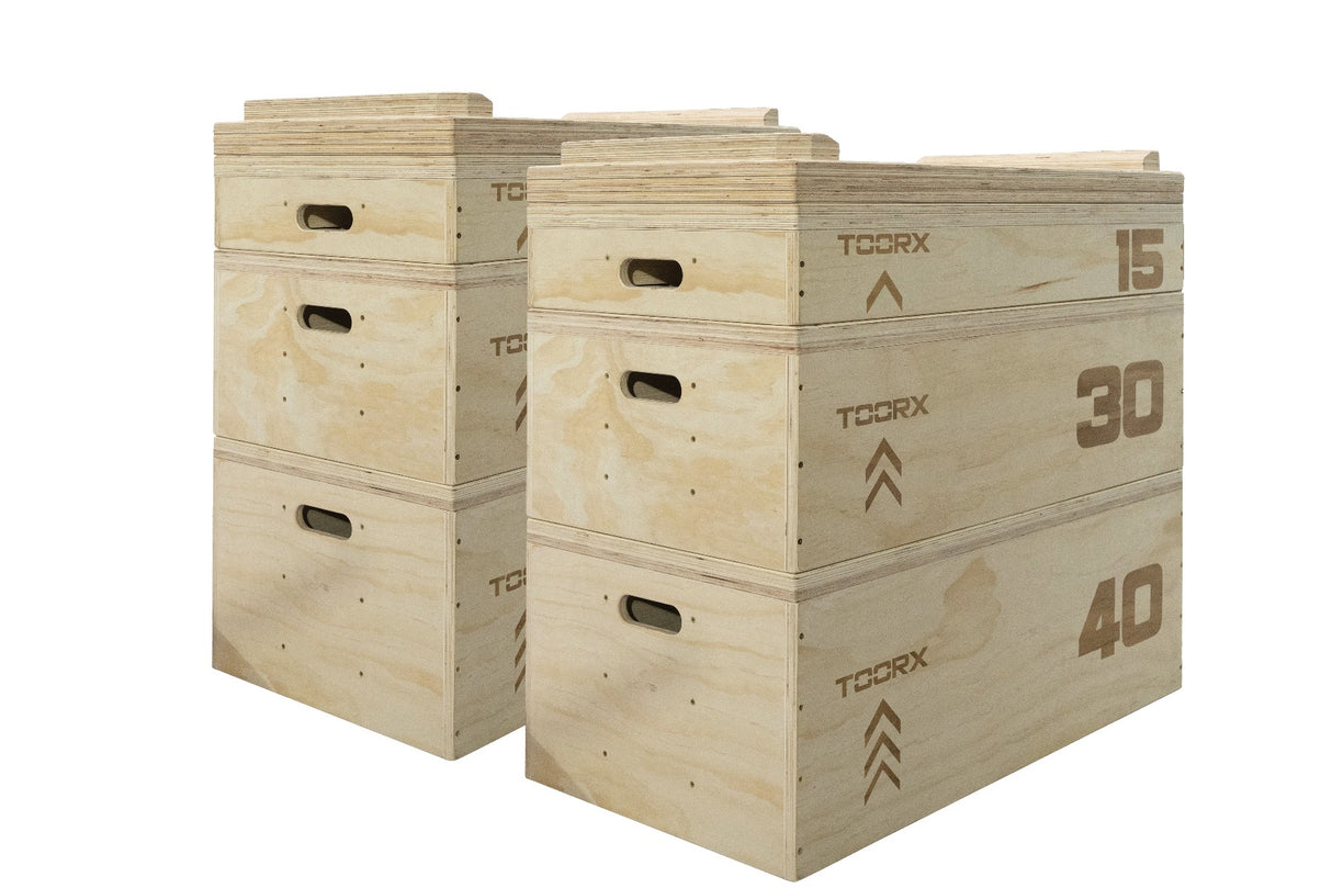 Toorx Set jerk blocks impilabili - AHF-274