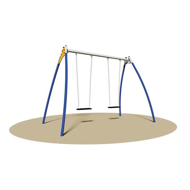 Giochipark Altalena Trilli 2 posti (sedili piani-gabbia)