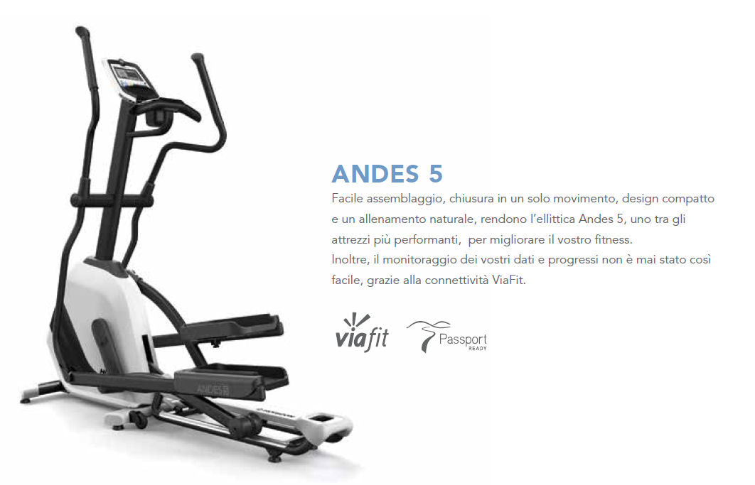 Horizon Ellittica Andes 5 Viafit - Prezzo offerta € 999,00