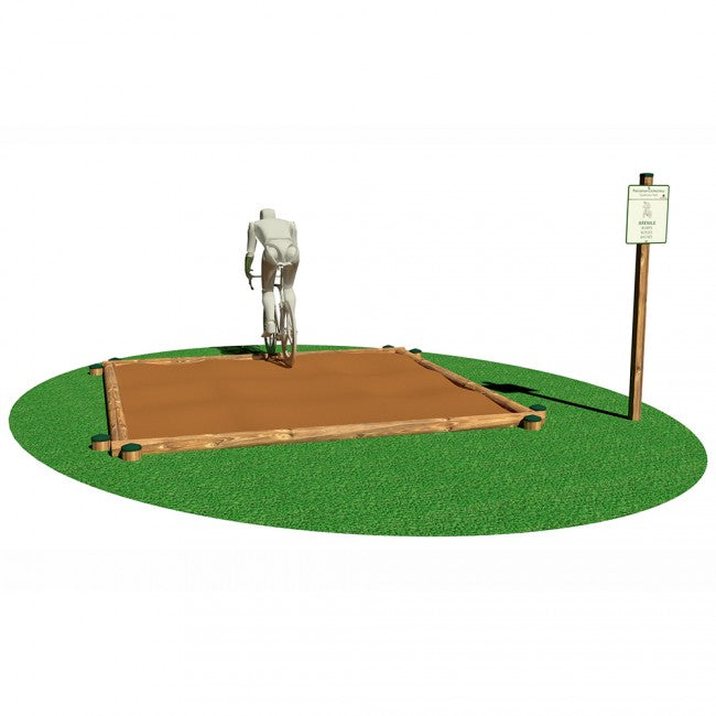 Giochipark Stazione Ciclocross Arena di sabbia