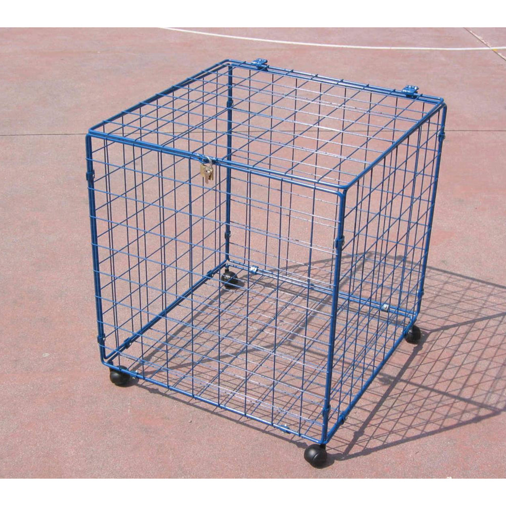 Vivisport Contenitore Portapalloni in Rete Verniciata Smontabile 70x70x80 - Art. 1037