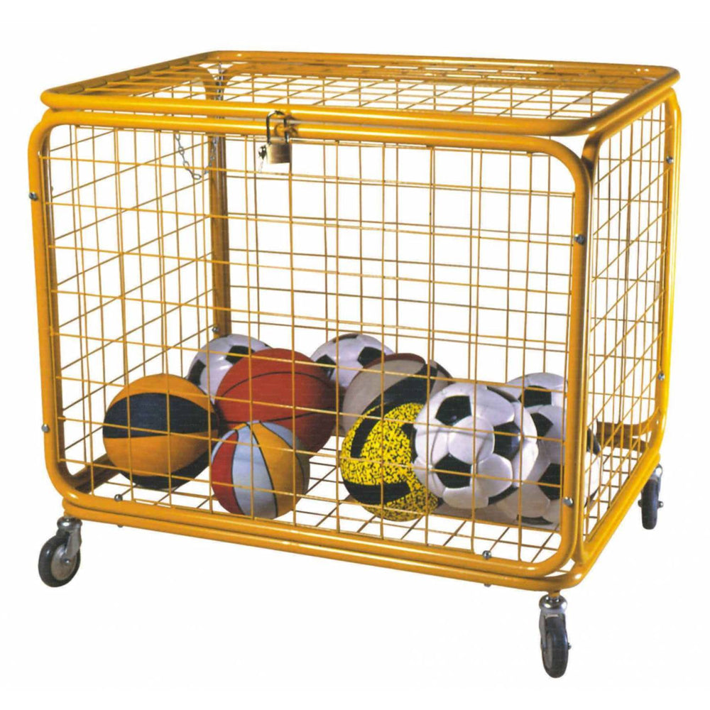 Vivisport Contenitore Portapalloni in Rete Verniciata Smontabile 100x75x91 - Art. 1044