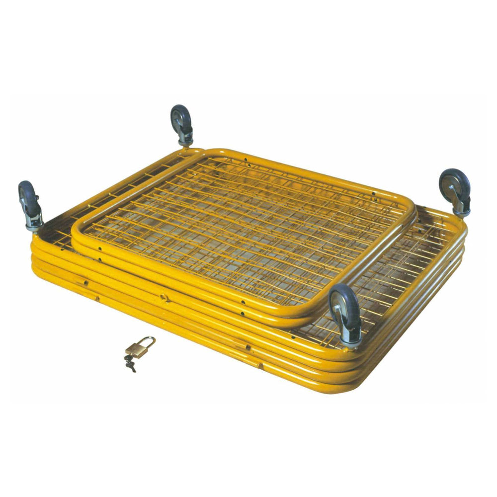 Vivisport Contenitore Portapalloni in Rete Verniciata Smontabile 100x75x91 - Art. 1044