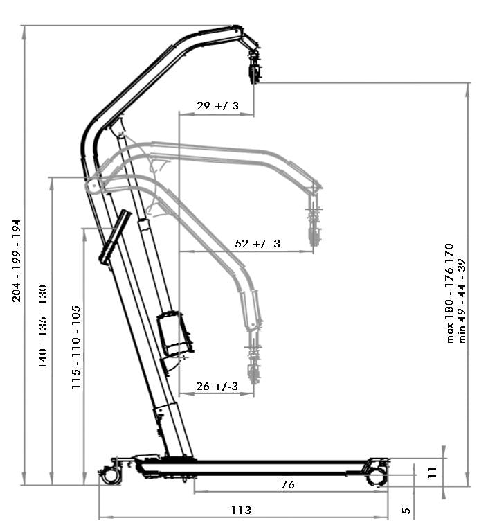 Chinesport Alulift 180P