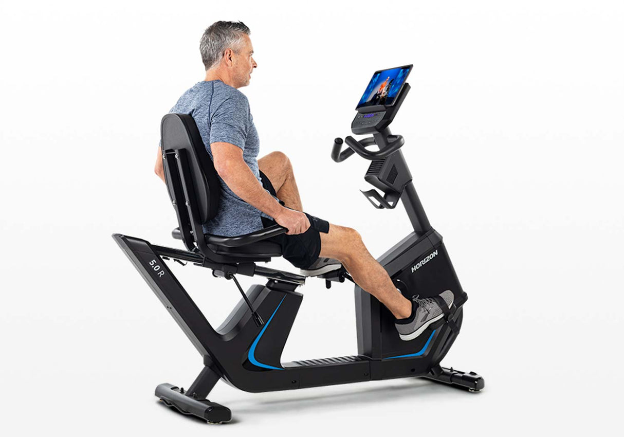 Horizon Recumbent Exercise Bike 5.0R