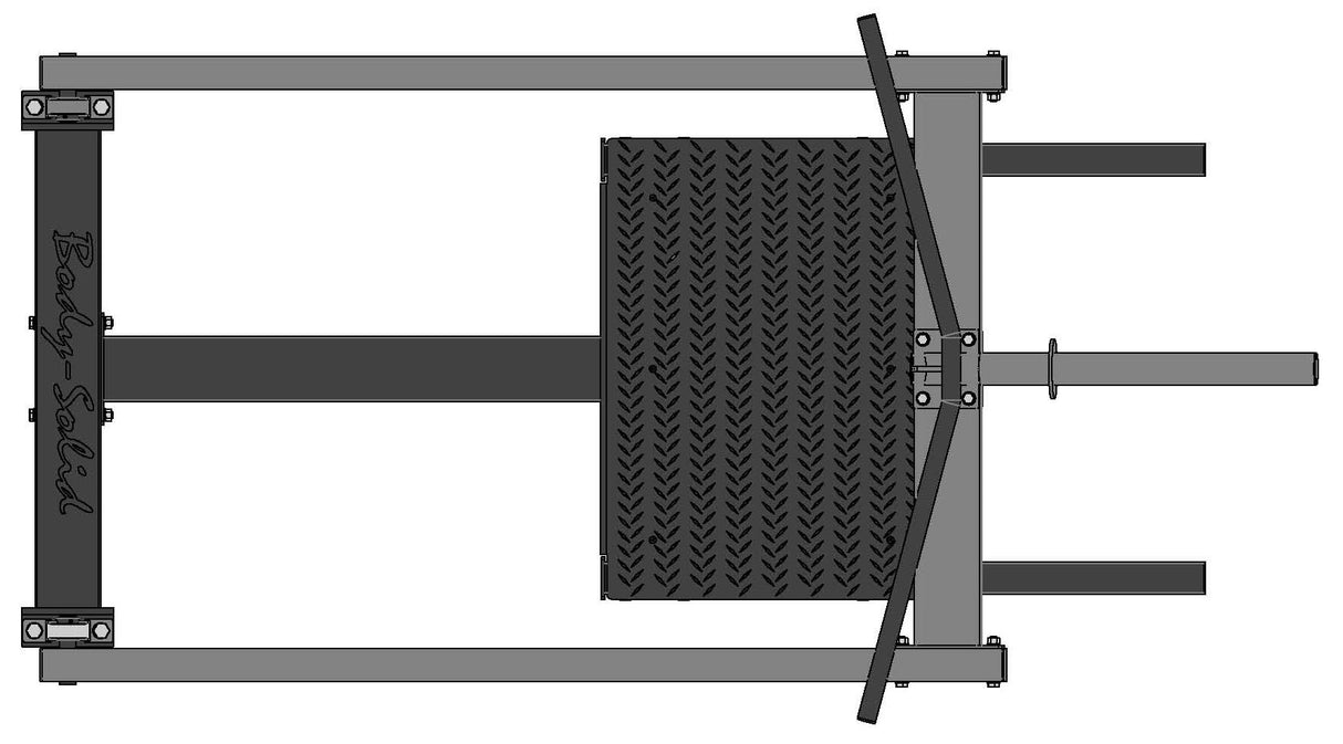 Body-Solid Pro Clubline T-bar Row Gym Machine STBR500