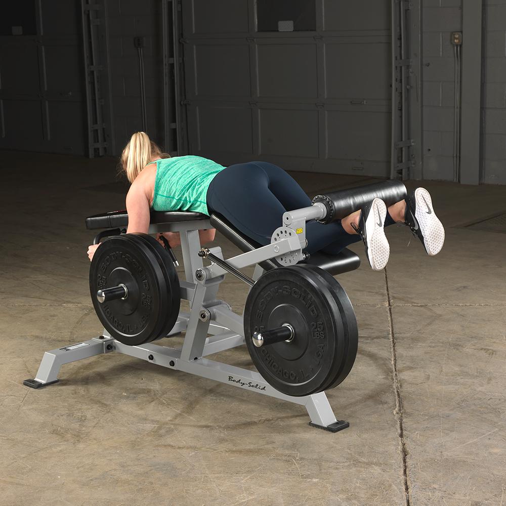 Body-Solid Leverage Leg Curl LVLC