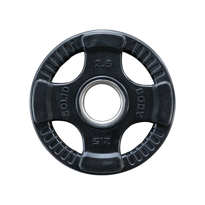 Body-Solid Rubber 4 Grip Olympic Plates Kg 2.5