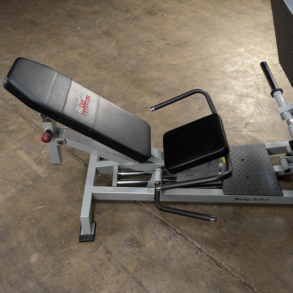 Body Solid Pro Club Line Leverage Horizontal Leg Press LVLP