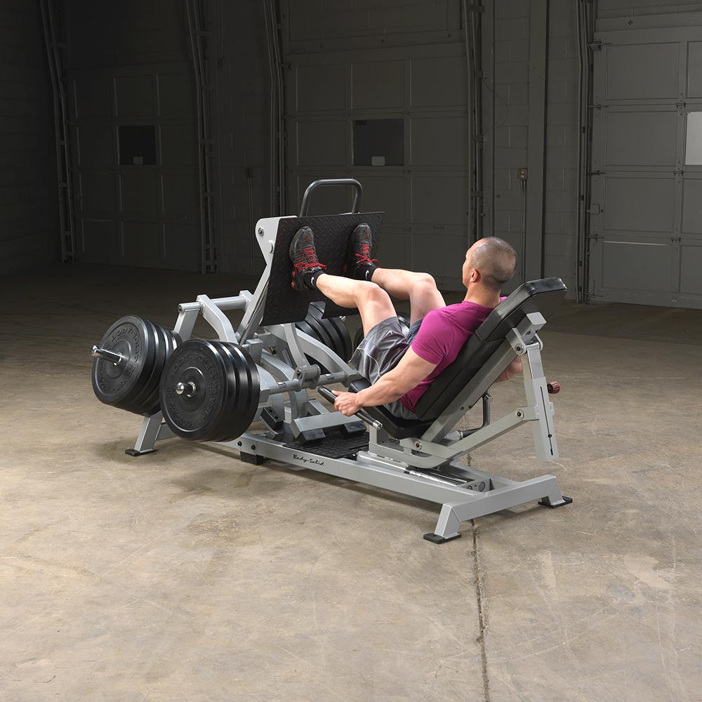 Body Solid Pro Club Line Leverage Horizontal Leg Press LVLP