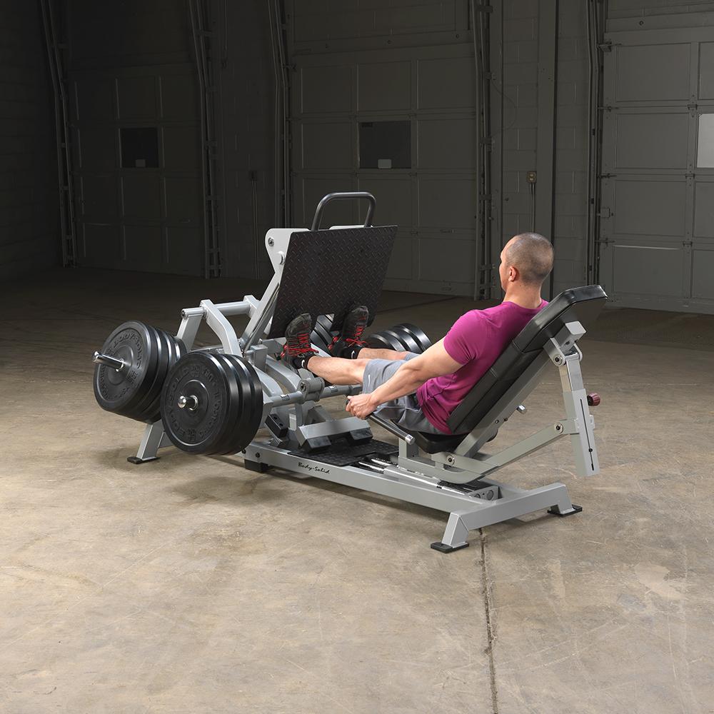 Body Solid Pro Club Line Leverage Horizontal Leg Press LVLP