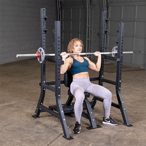 Body Solid Pro Clubline Shoulder Olympic Bench SOSB250