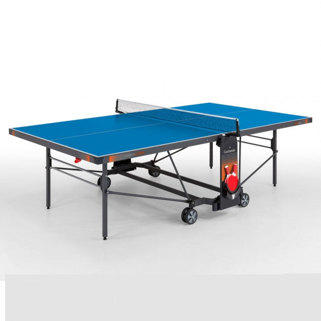 Garlando Ping Pong Champion Outdoor con ruote - Piano blu - per Esterno