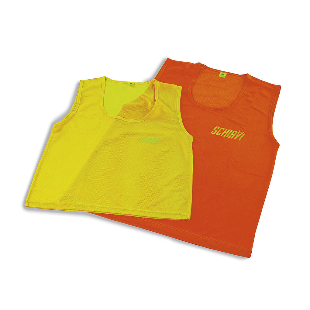 Schiavi Casacca Poliestere traforata (box 10 pezzi) Arancio - art. 1500