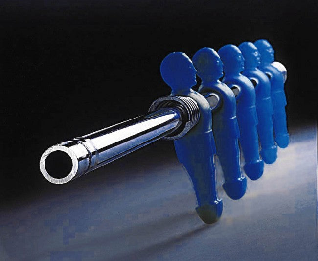 Garlando Calciobalilla G-500 Weatherproof Blu Aste Rientranti