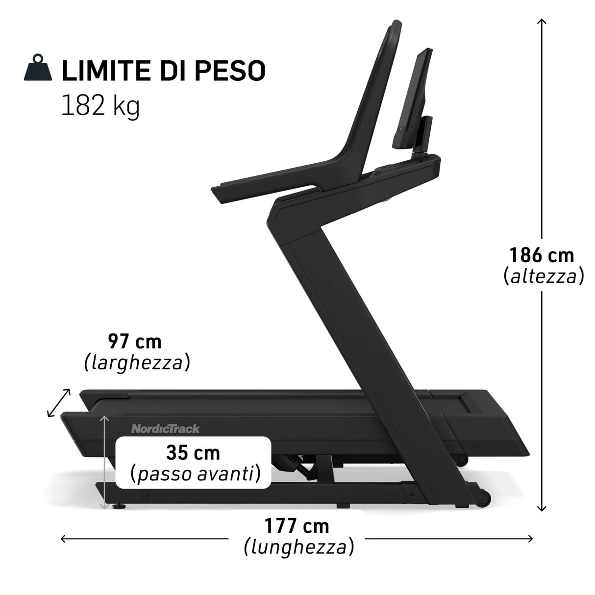 Nordictrack Tapis Roulant X24 Incline Trainer