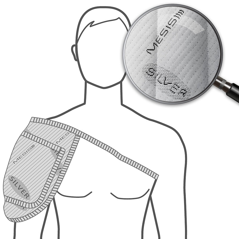 Mesis Magnetowaves - Diffusore tessile Alta frequenza Spalla/Gomito/Ginocchio