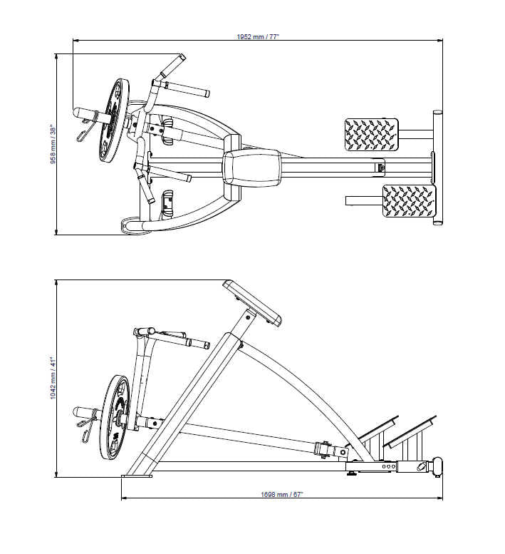 Steelflex Plateload T-Bar Row PLTR-BR
