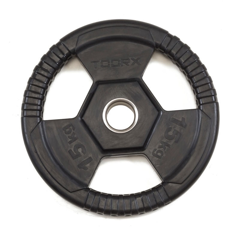 Toorx Disco Ghisa Gommato kg 15 Diam.50 mm - DGG-TG15