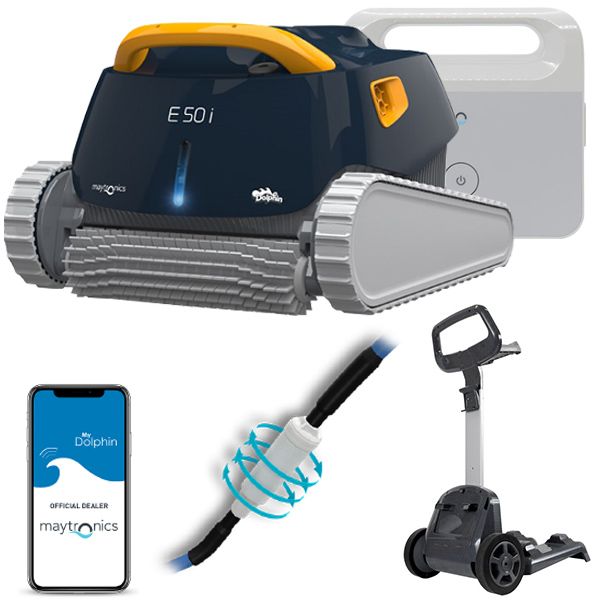 Dolphin Robot pulitore piscina E50i tecnologia IOT