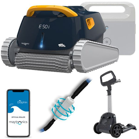 Dolphin Robot pulitore piscina E50i tecnologia IOT