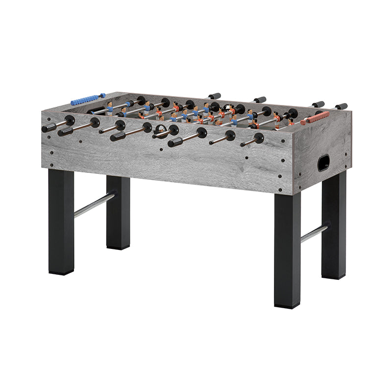 Garlando Calciobalilla F-5 rovere grigio con aste uscenti