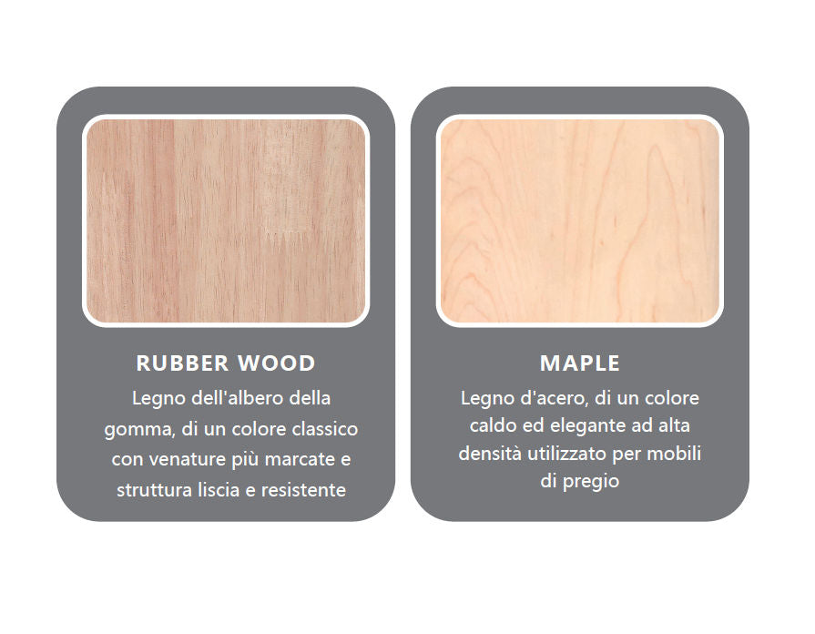 Tekkfit Cadillac rubber wood - CAD-02-X