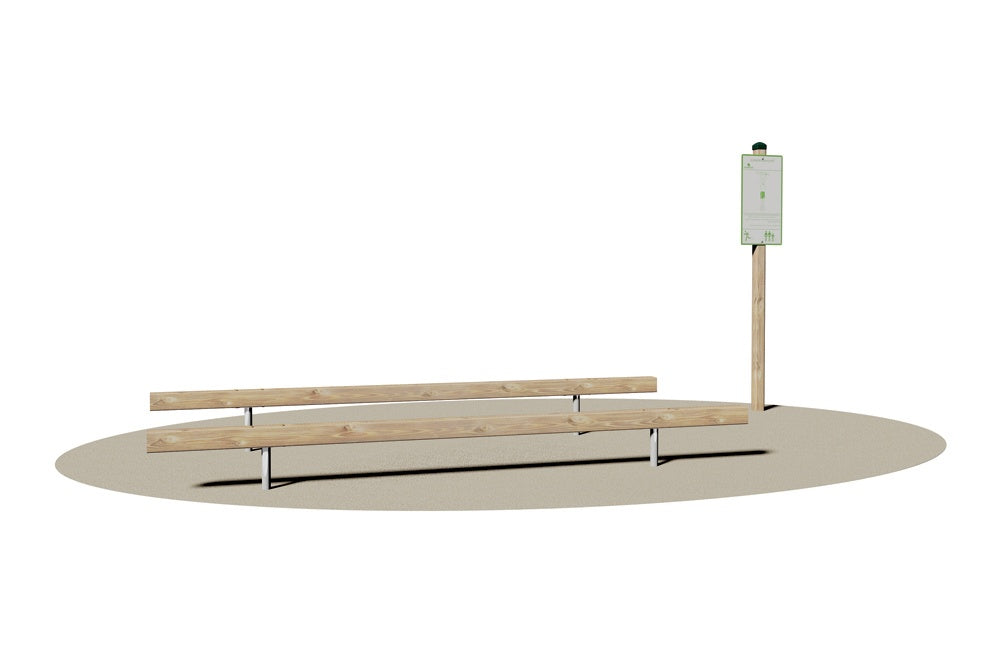 Giochi Park attrezzo flessioni del tronco - 2111