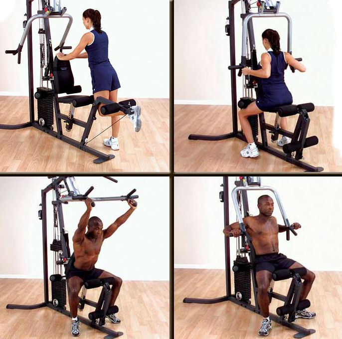 Body-Solid G3S Selectorized Home Gym