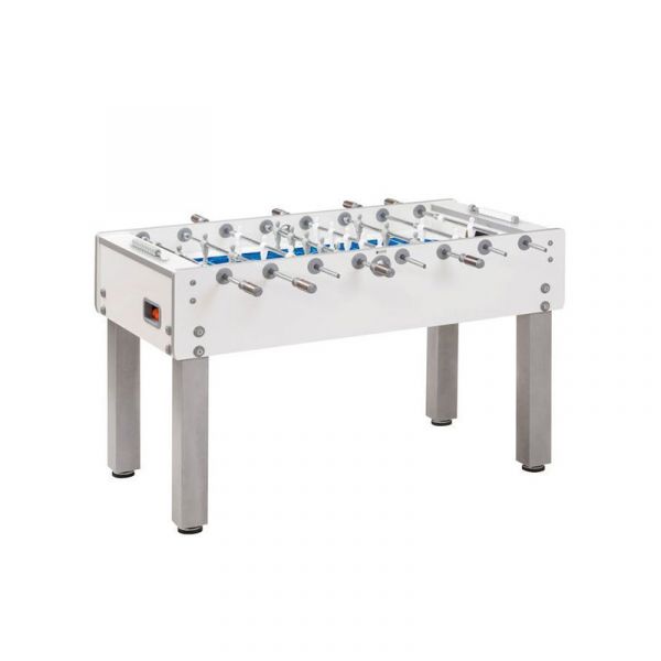 Garlando Calciobalilla G500 Pure White H2O Aste Uscenti