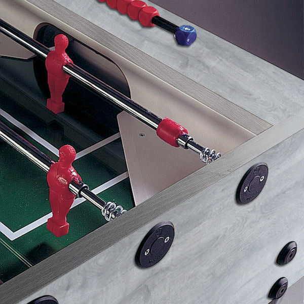 Garlando G-500 rovere grigio con aste rientranti