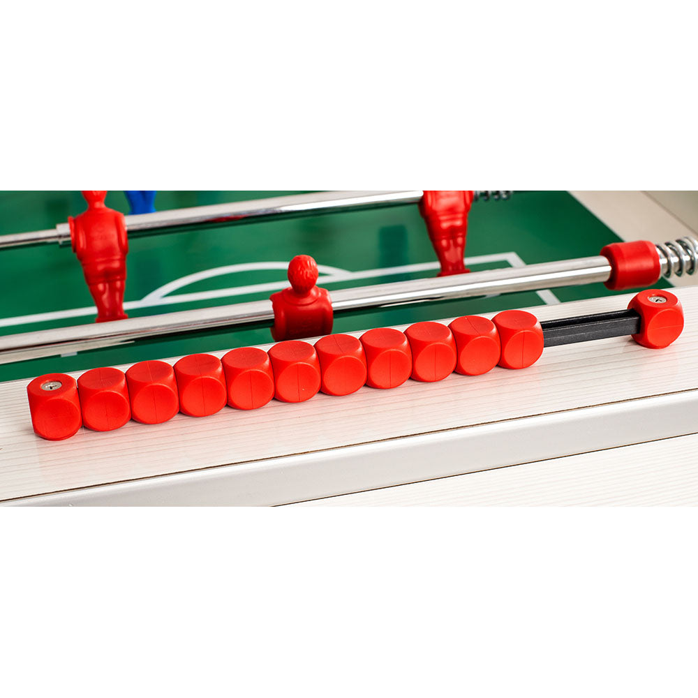 Garlando Calciobalilla G-500 Weatherproof Bianco Aste Uscenti