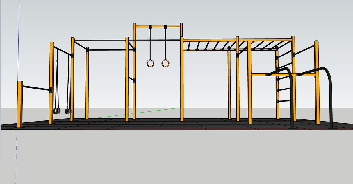 Toorx Gabbia Master Energy Outdoor 75x75 mm - GO75-ENERGY