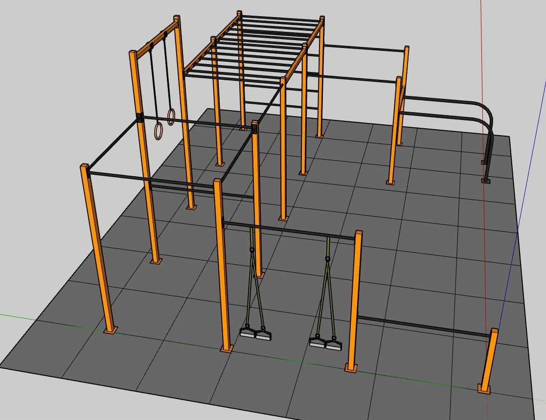 Toorx Gabbia Master Energy Outdoor 75x75 mm - GO75-ENERGY