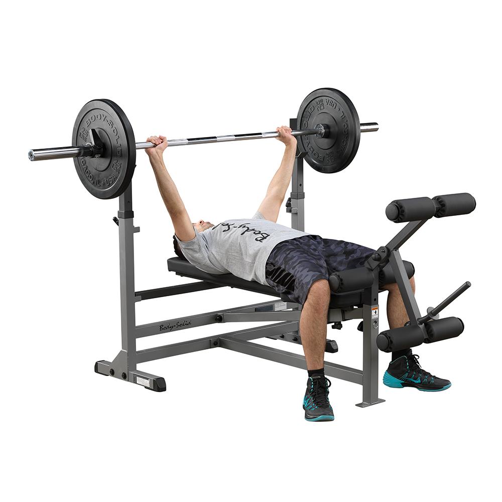 Body-Solid Combo Bench w/leg developer GDIB46L