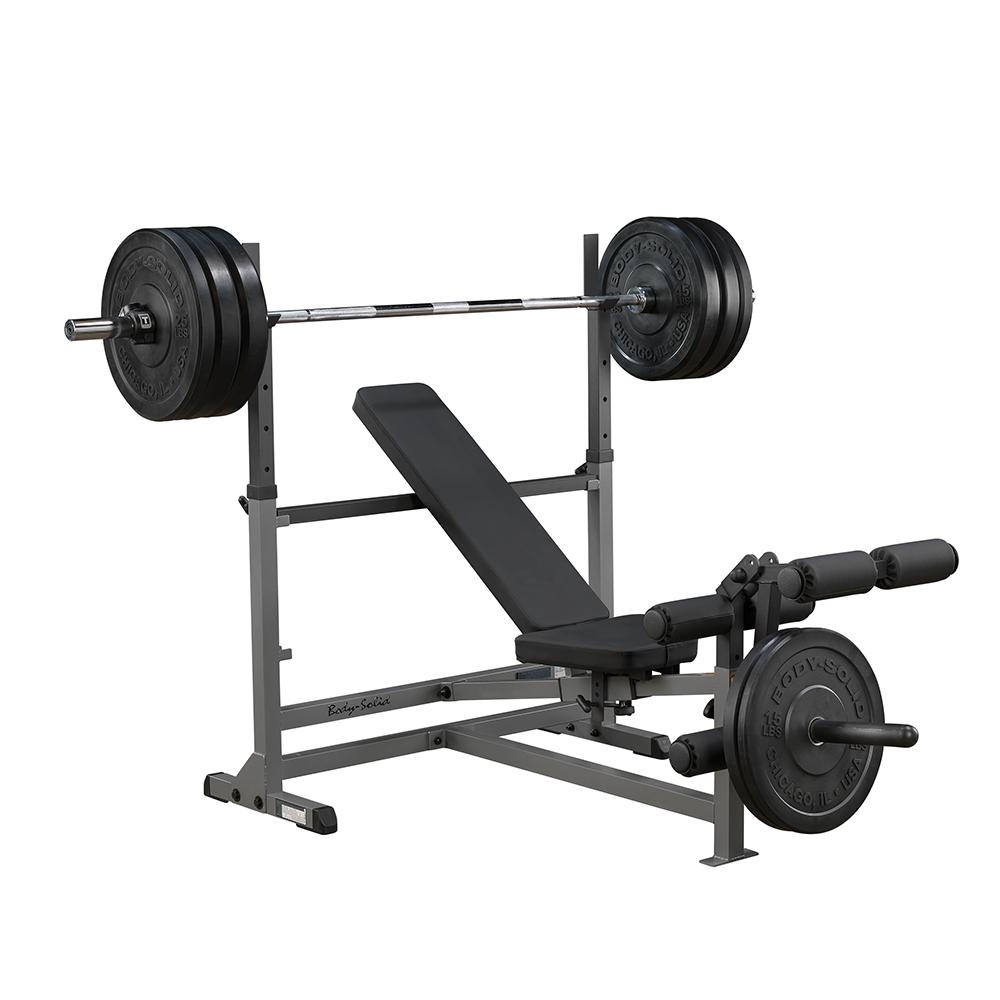 Body-Solid Combo Bench w/leg developer GDIB46L