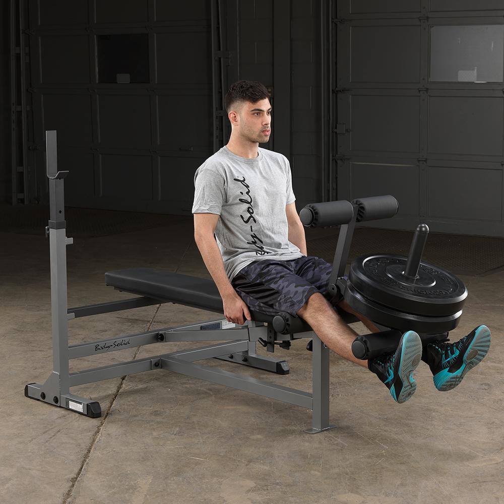 Body-Solid Combo Bench w/leg developer GDIB46L