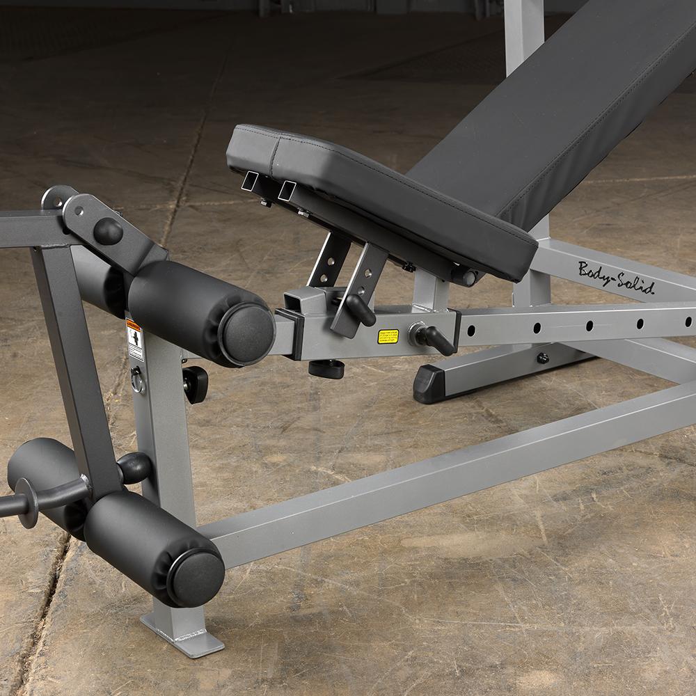 Body-Solid Combo Bench w/leg developer GDIB46L