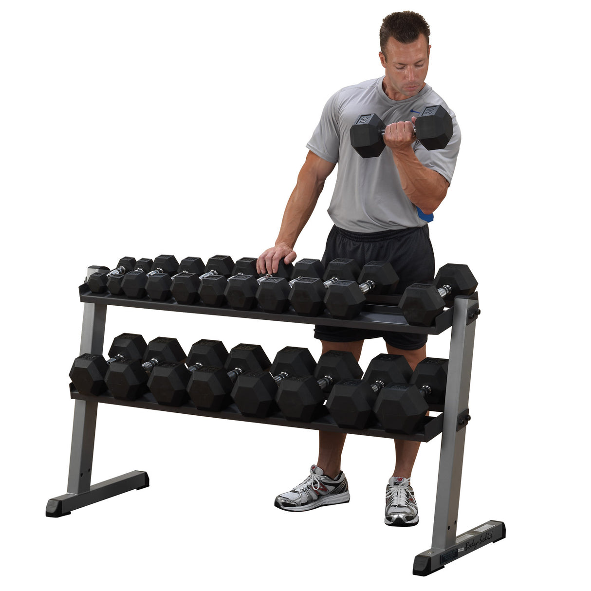 Body Solid Dumbell Rack 2 piani GDR60