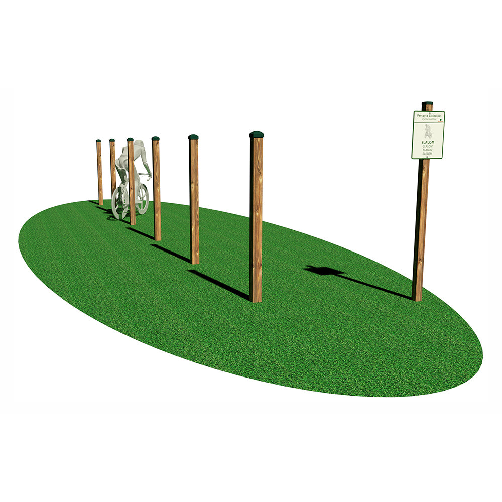 Giochipark Stazione Ciclocross Slalom H 150