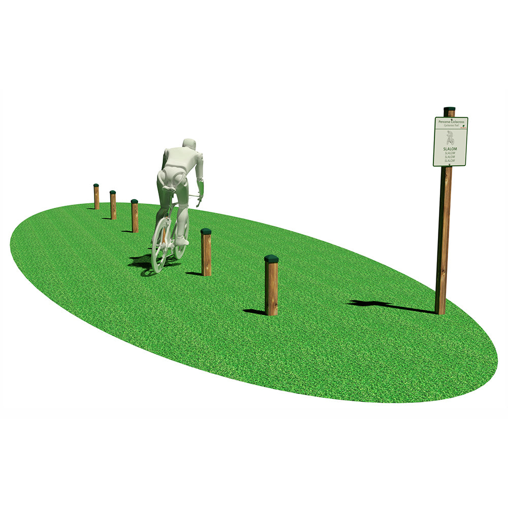 Giochipark Stazione Ciclocross Slalom H 50