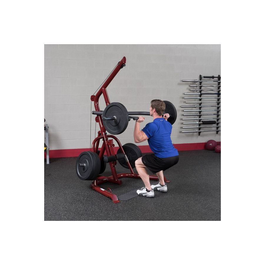 Body Solid GLGS100 Corner Leverage Gym